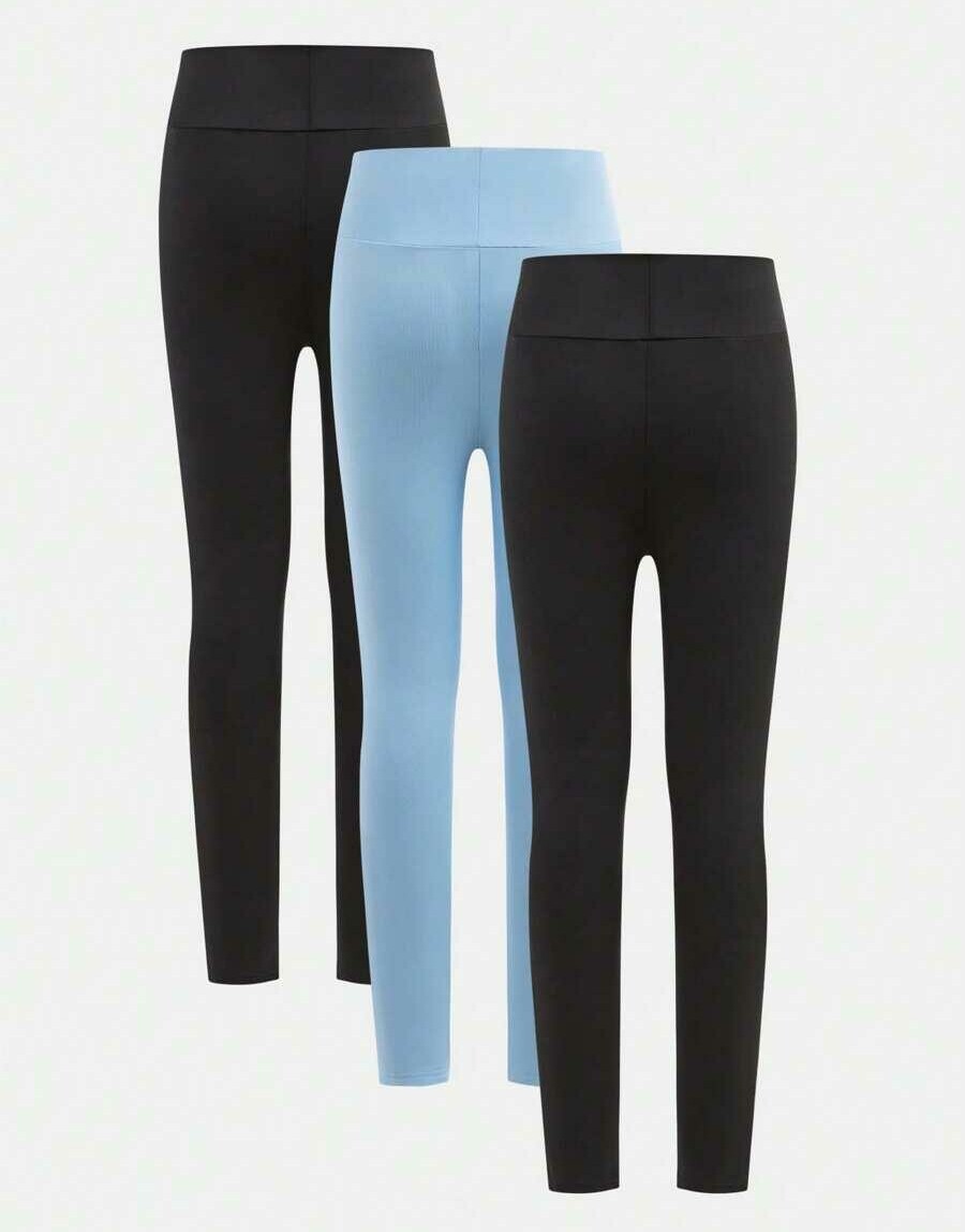 LEGGINSY DZIEWCZĘCE 3 SZT