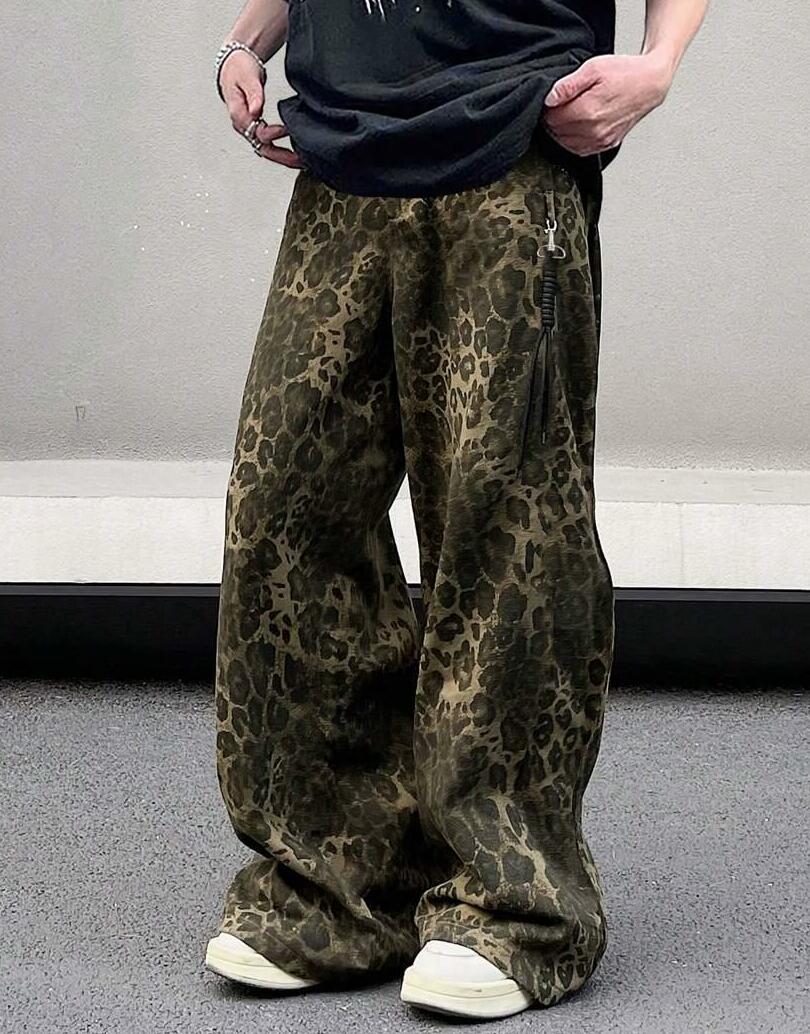 spodnie animal print