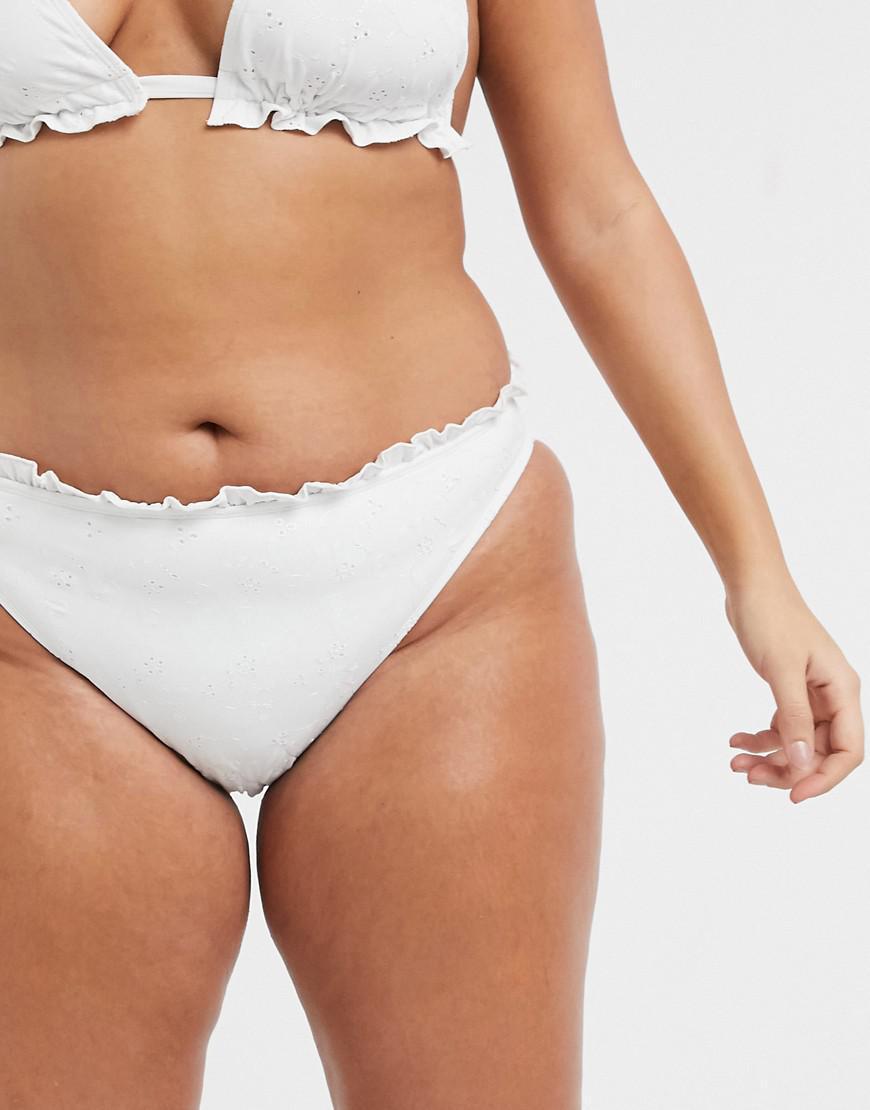 DÓŁ OD BIKINI FALBANA HAFT
