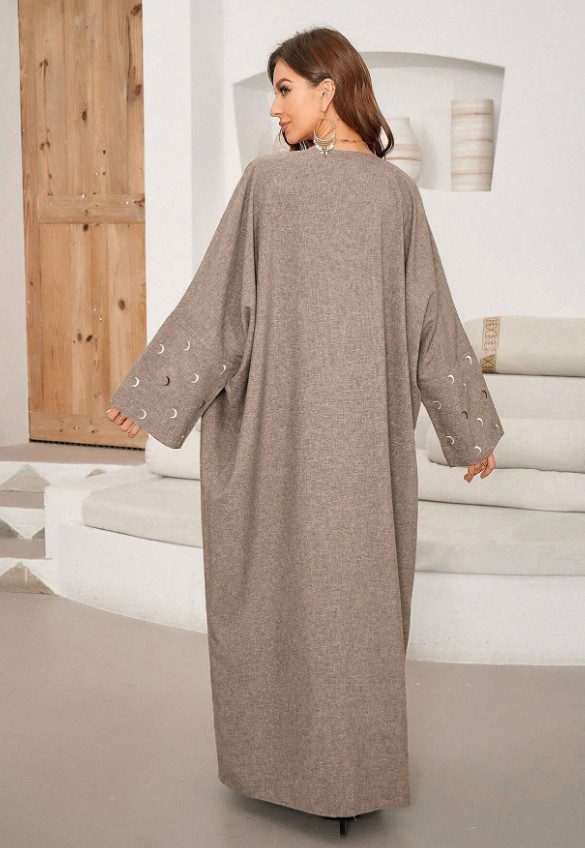 BEŻOWY SWETER KARDIGAN