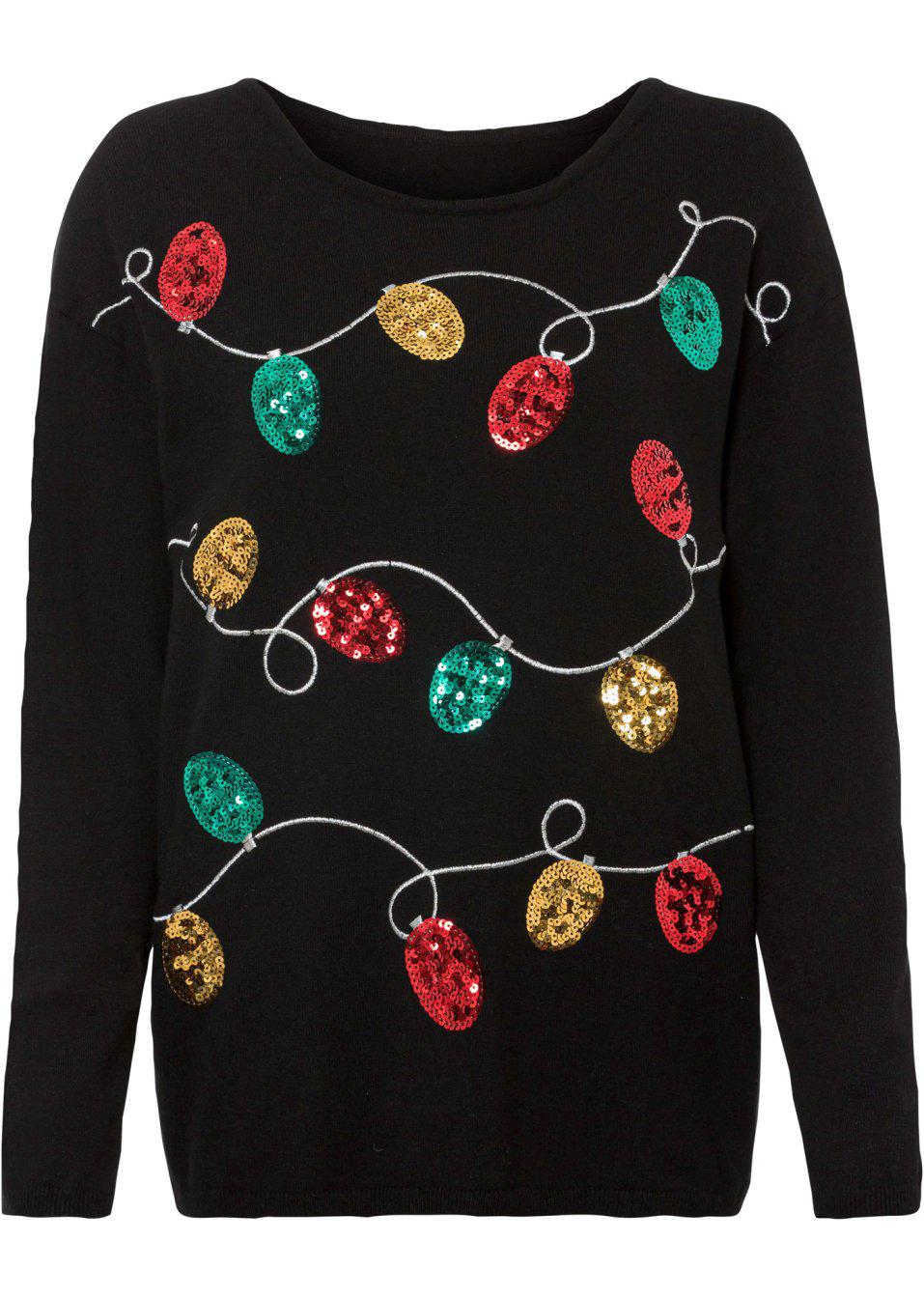 SWETER ŚWIĄTECZNY Z WZOREM
