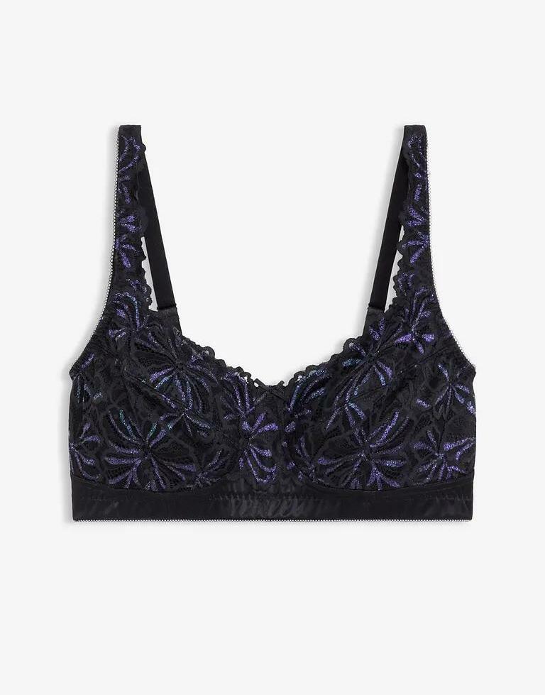 BIUSTONOSZ MIĘKKI PLUS SIZE ZAPIĘCIE Z TYŁU