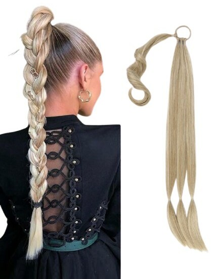 DOCZEPIANY KUCYK BLOND 