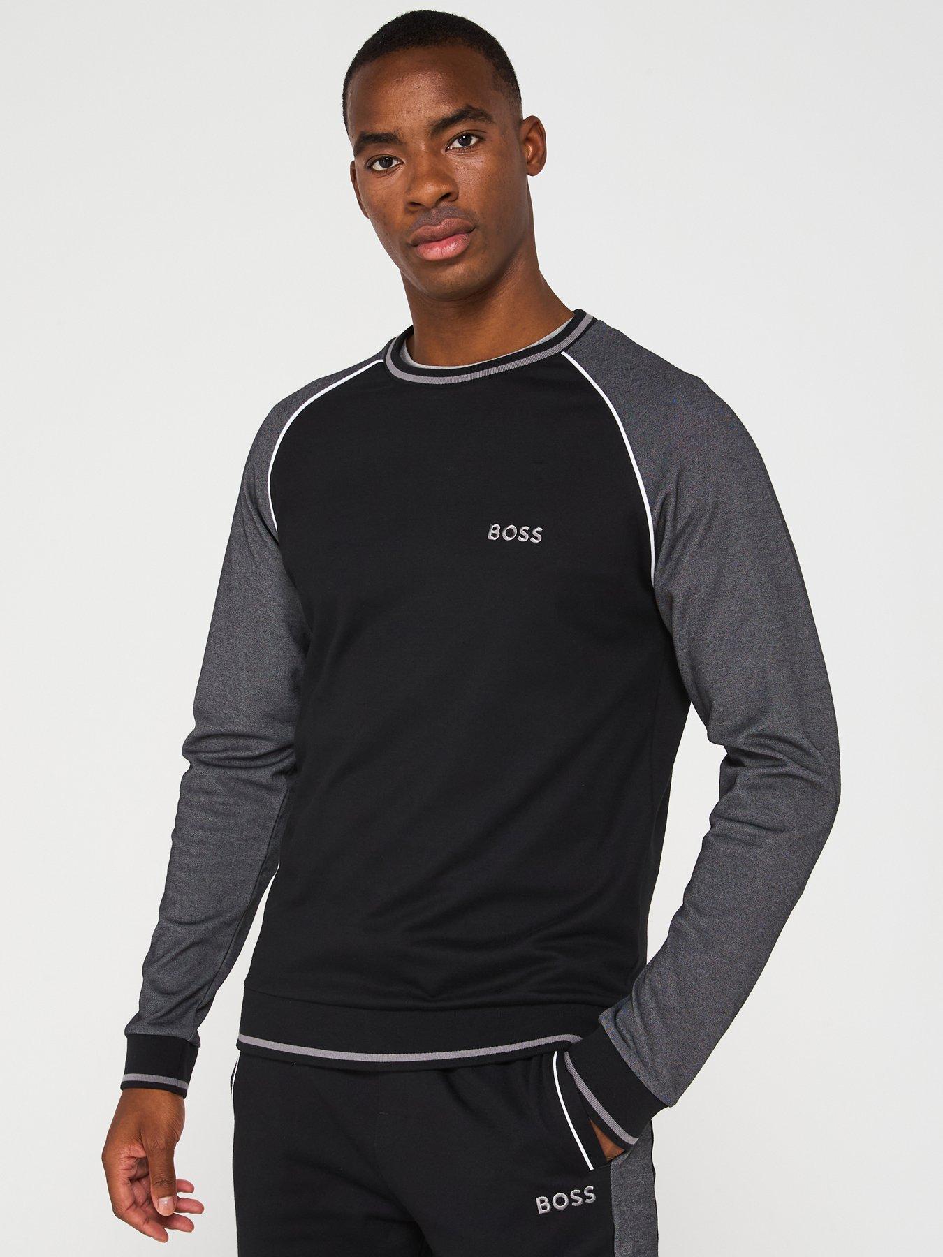 BOSS BLUZA MĘSKA Z LOGO 50535836