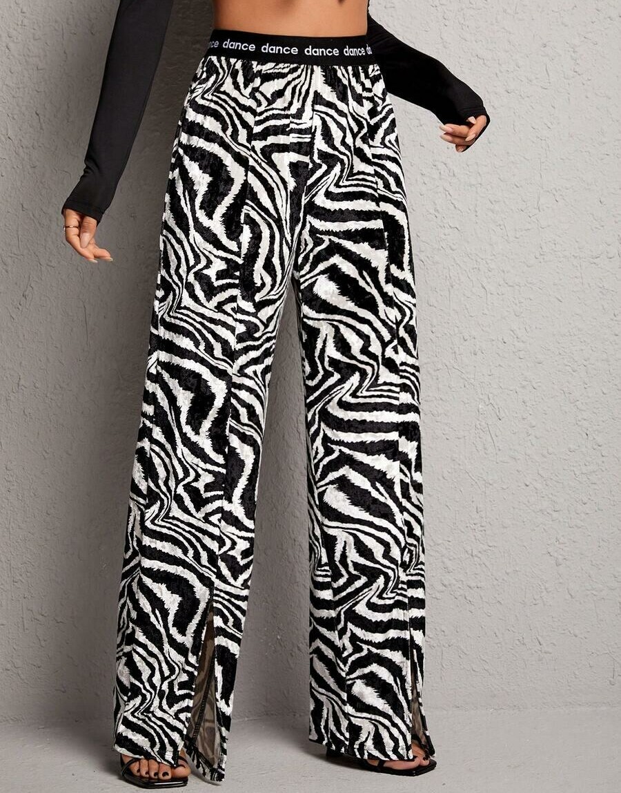 spodnie animal print