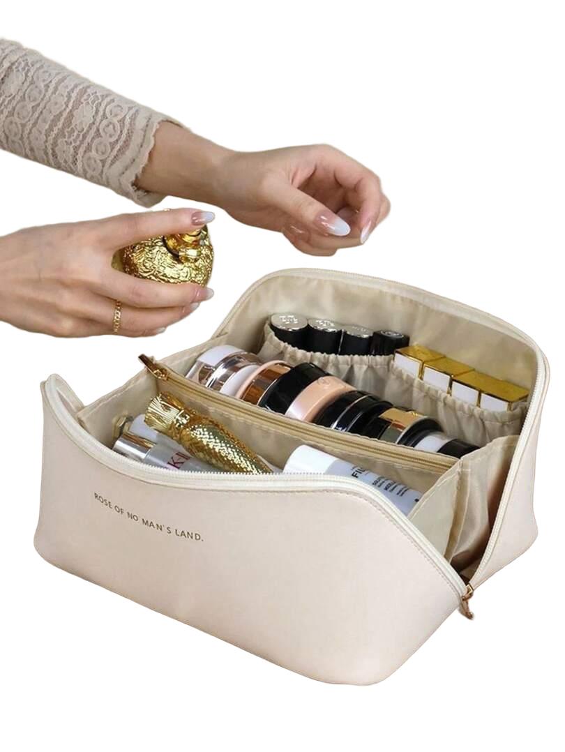 beżowa kosmetyczka basic 