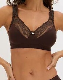 BIUSTONOSZ DAMSKI PLUS SIZE MIĘKKI 2PAK