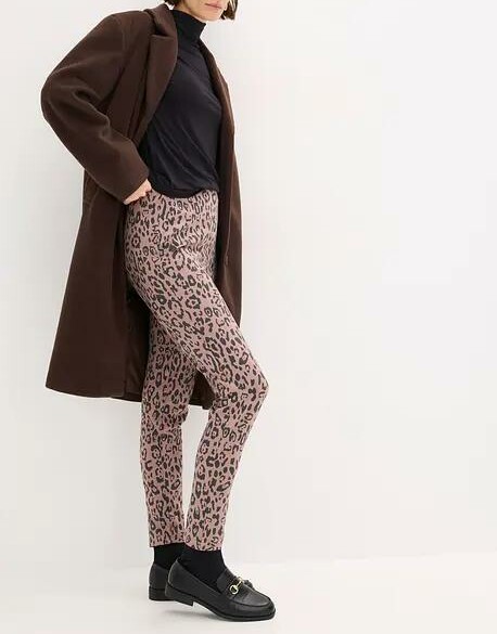 LEGGINSY DAMSKIE W PANTERKĘ