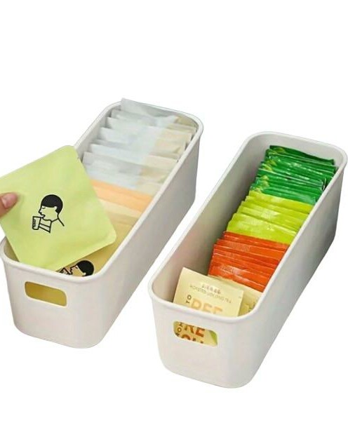 białe PUDEŁKO DO PRZECHOWYWANIA 2-pack