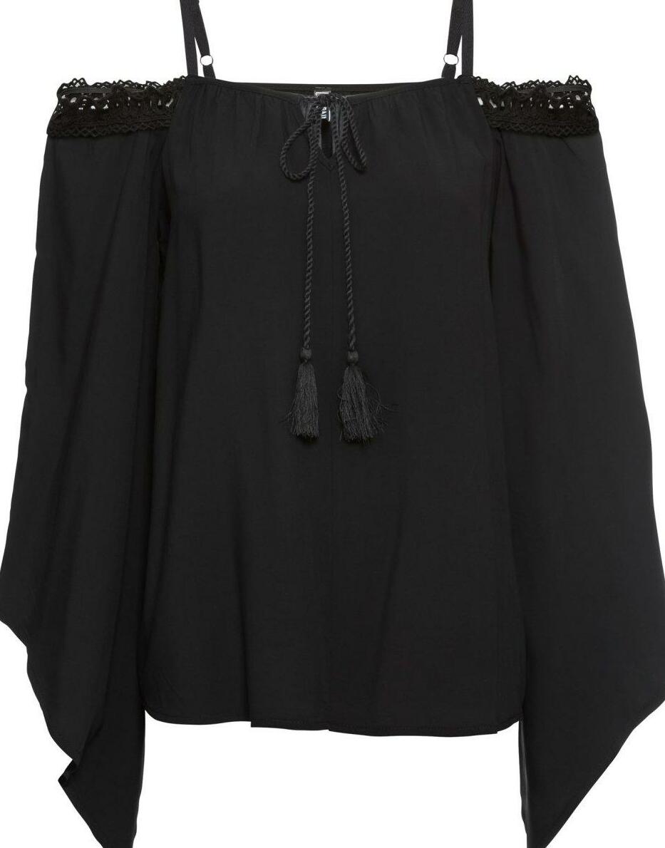 BLUZA Z KORONKĄ