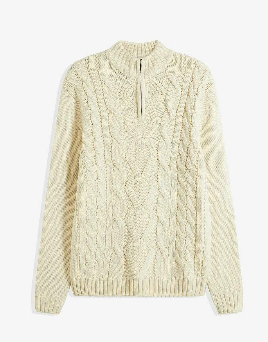 SWETER MĘSKI WKŁADANY PRZEZ GŁOWĘ