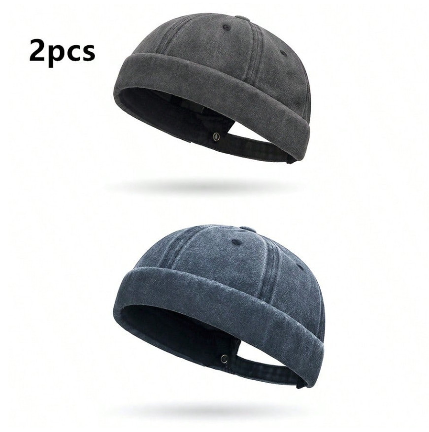 JEANSOWA CZAPKA 2-PACK 