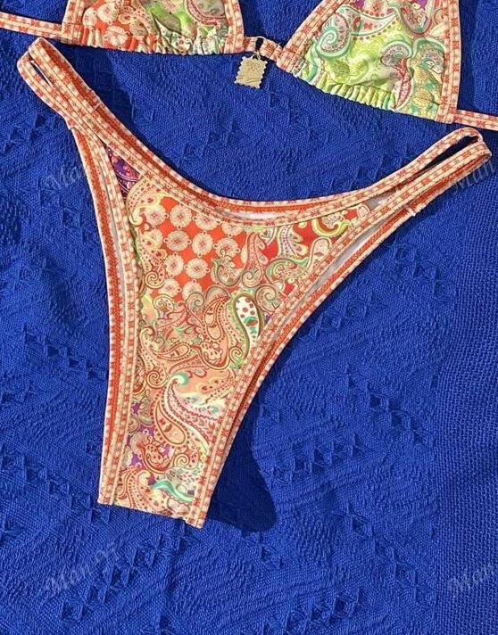 dół od bikini nadruk