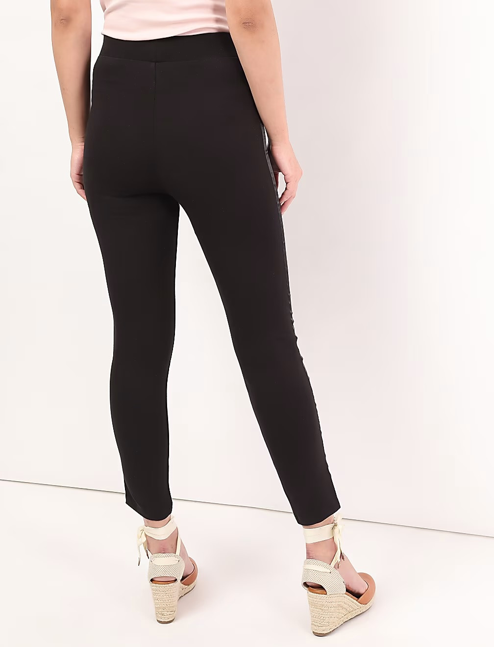CZARNE LEGGINSY LAMPAS T59-4969K-Y0
