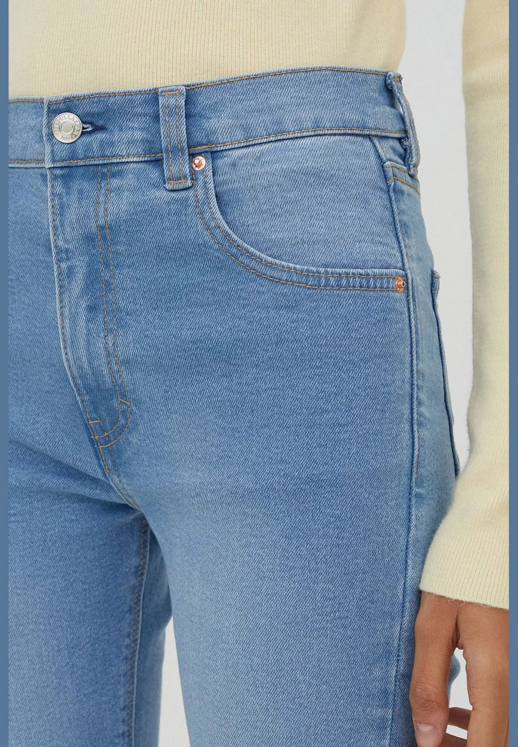 SPODNIE JEANS 7/8