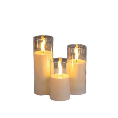 ŚWIECE BEZPŁOMIENIOWE 3-pack 