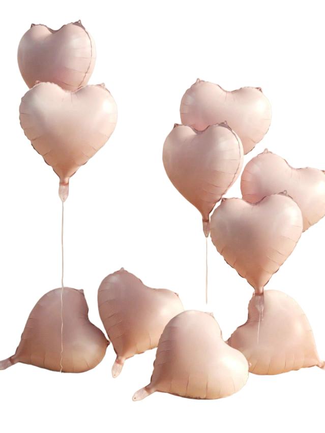 balon serce 9-pack