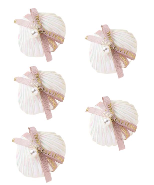 świeca muszla 5-pack 