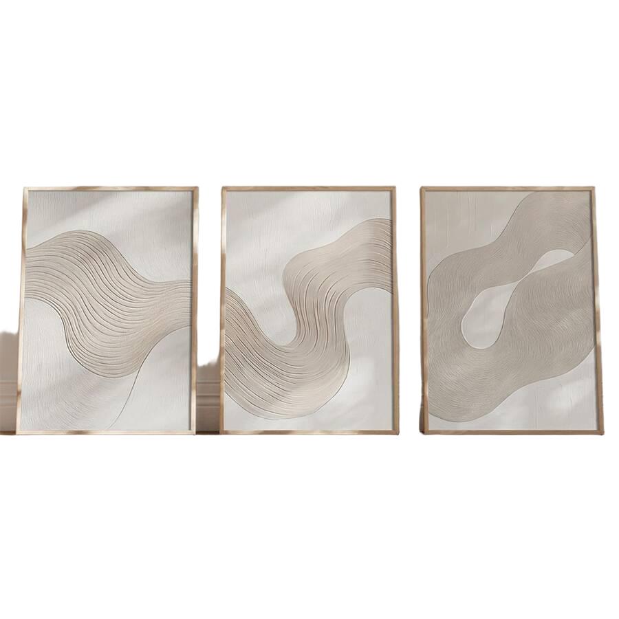 PLAKAT NA PŁÓTNIE 3-pack
