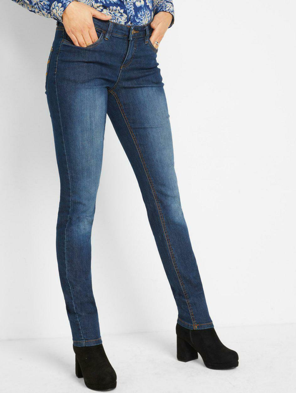 SPODNIE JEANS RURKI