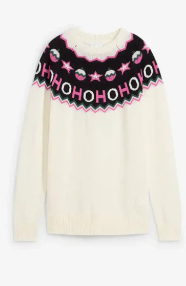 SWETER ZE WZOREM 