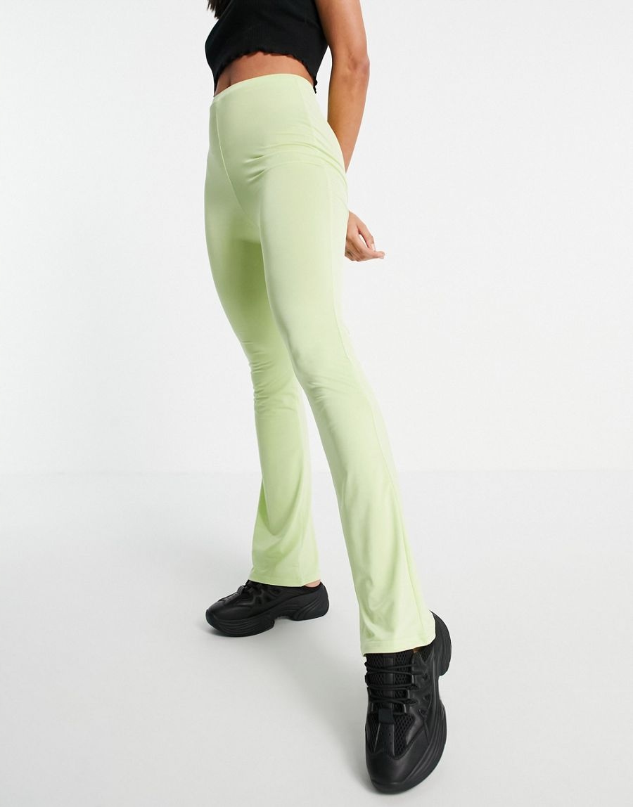 zielone spodnie casual