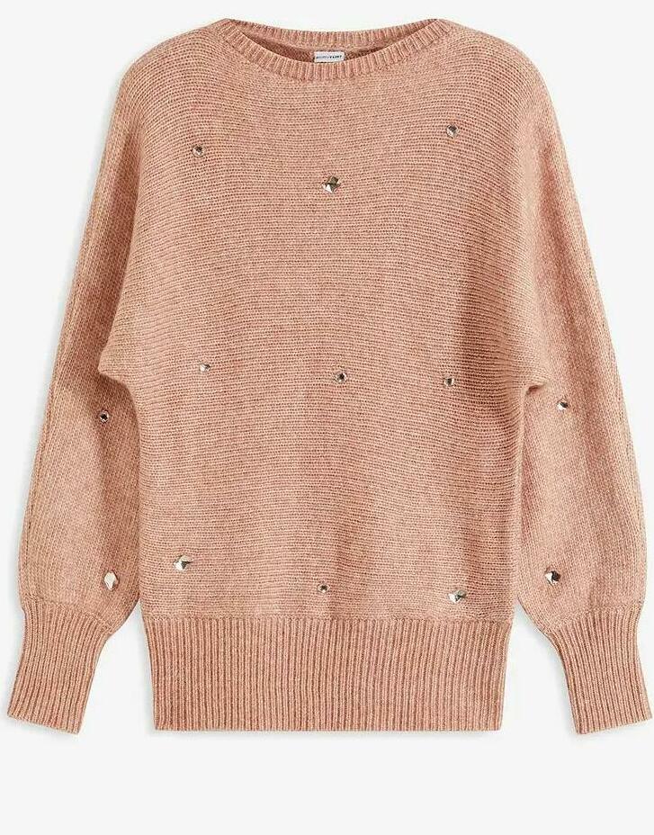 SWETER DAMSKI CYRKONIAMI 