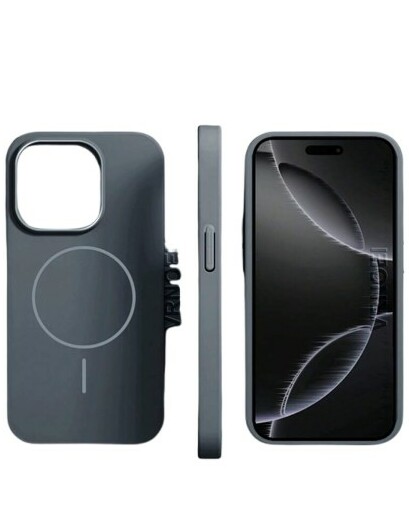 CZARNE ETUI NA TELEFON IPHONE 17