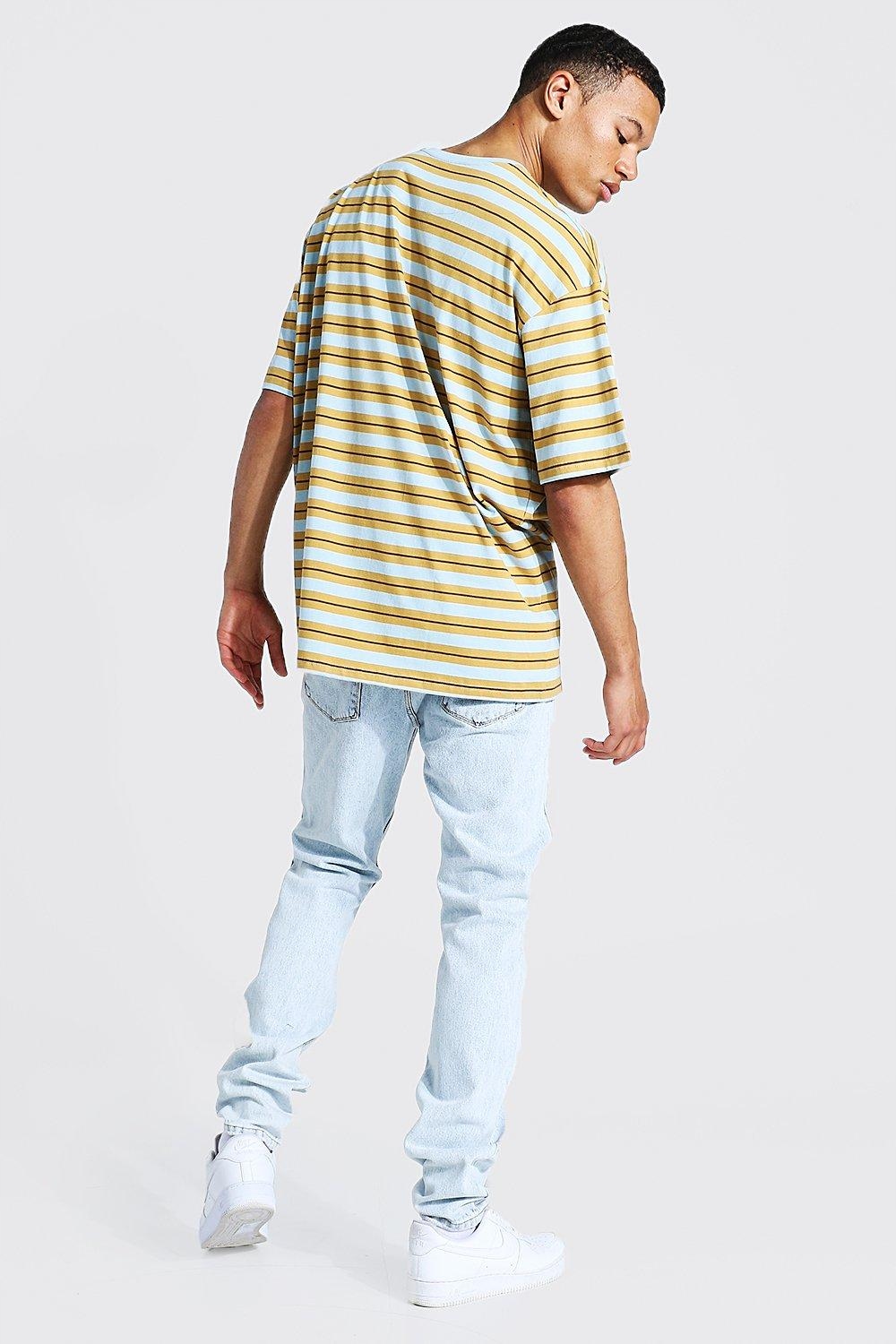 niebieskie spodnie jeans 
