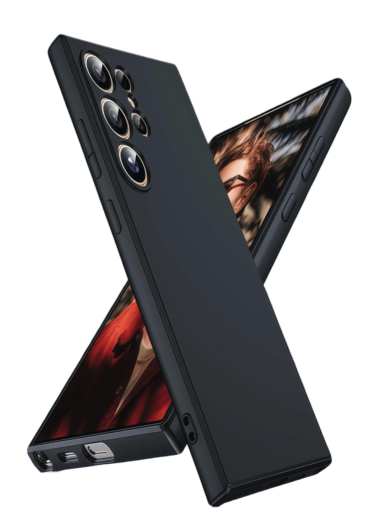CZARNE ETUI NA TELEFON GALAXY A15 5G