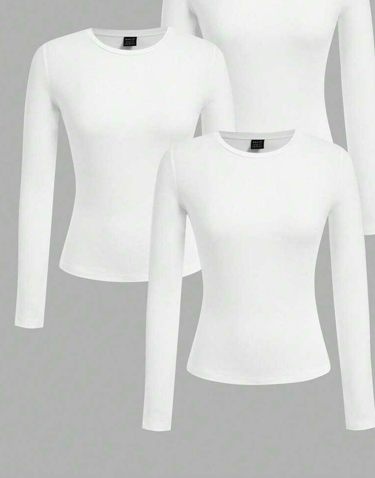 BIAŁA BLUZKA 2-PACK