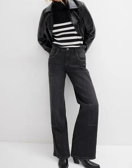 JEANSY DAMSKIE PLUS SIZE WYSOKI STAN
