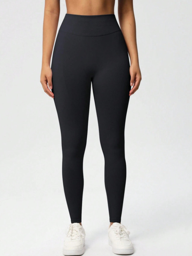 CZARNE SPORTOWE LEGGINSY