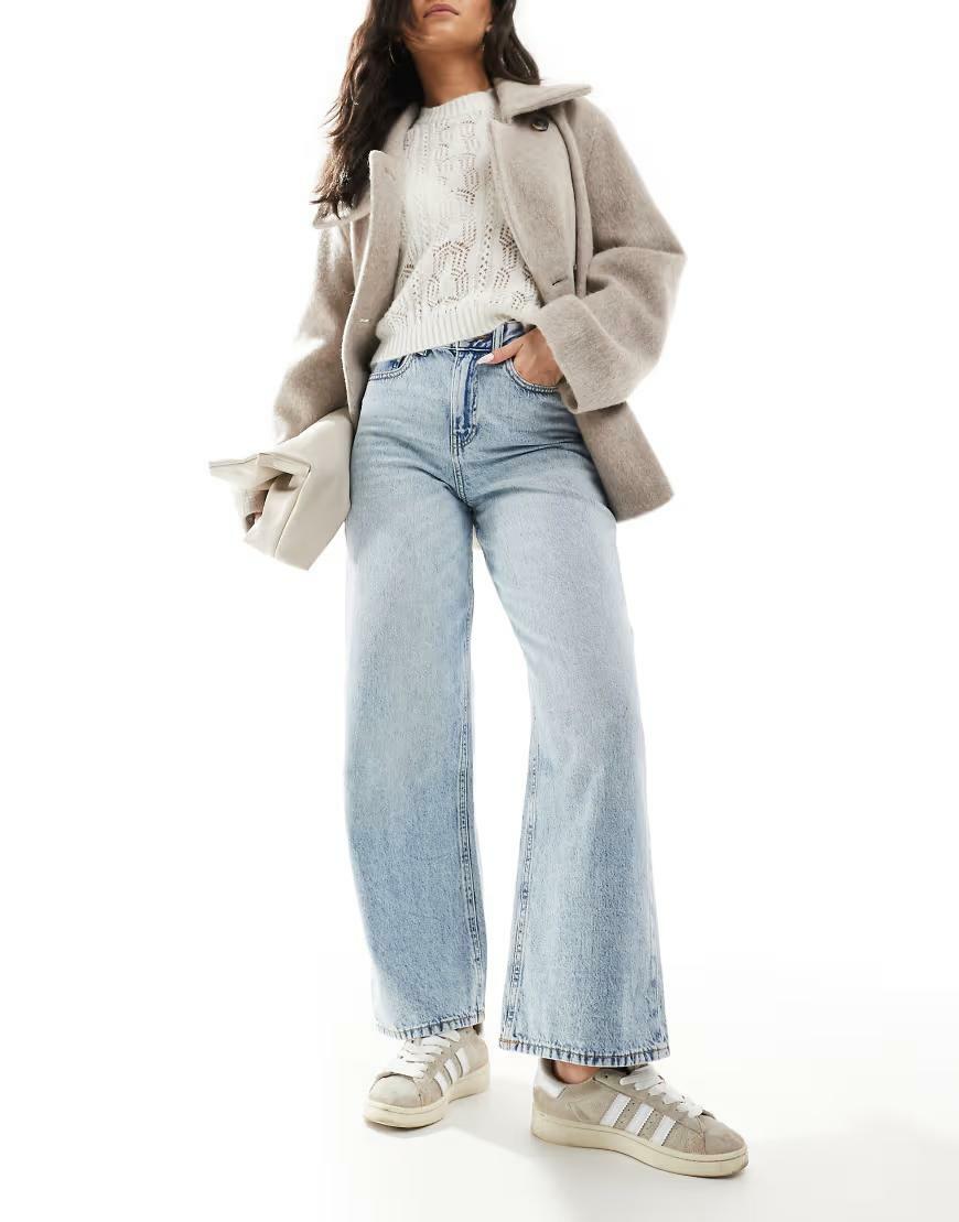 NIEBIESKIE SPODNIE JEANS