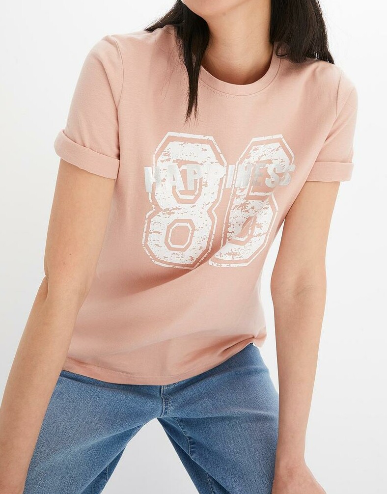T-SHIRT Z NADRUKIEM