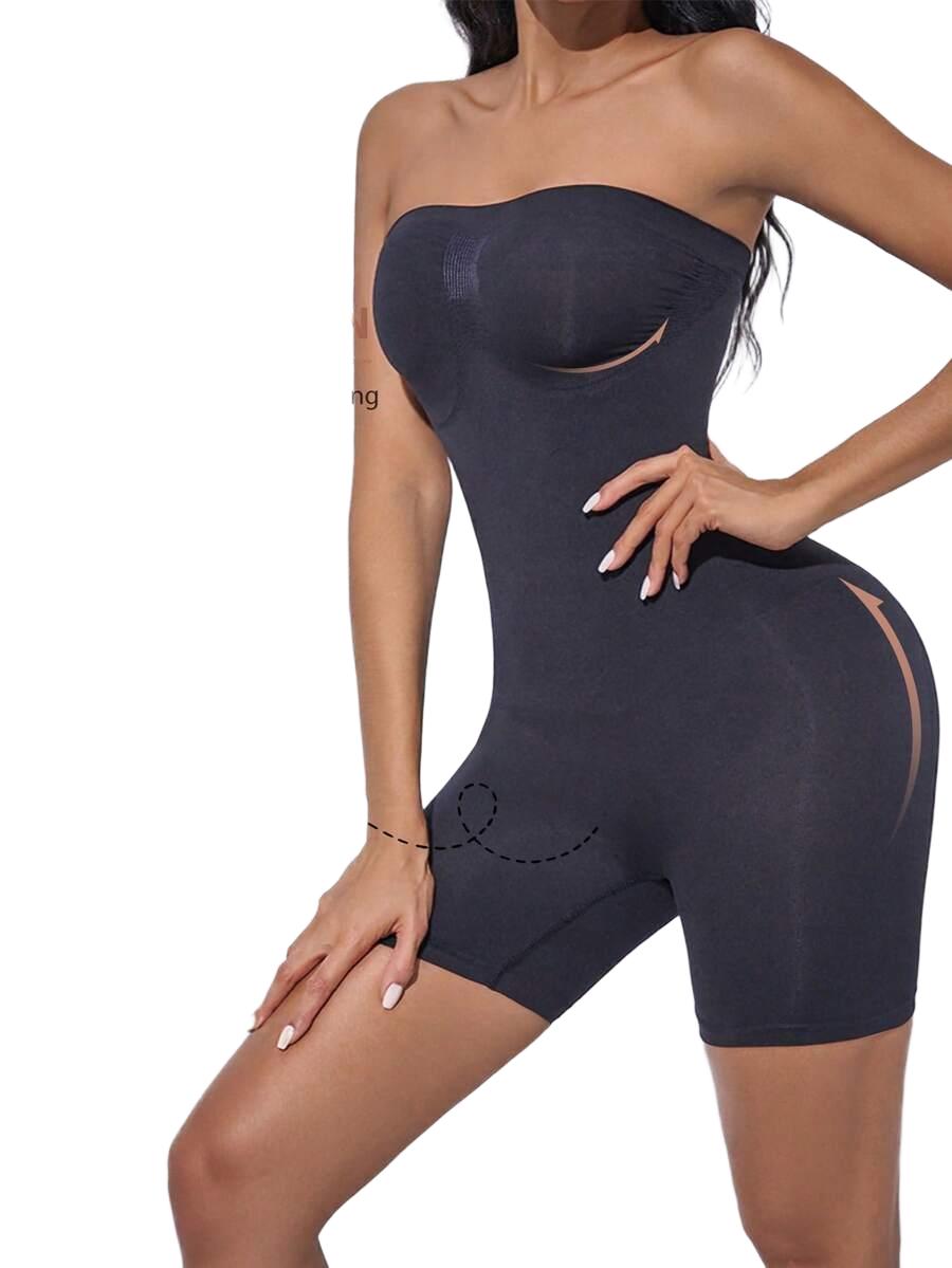 CZARNY KOMBINEZON MODELUJĄCY 
