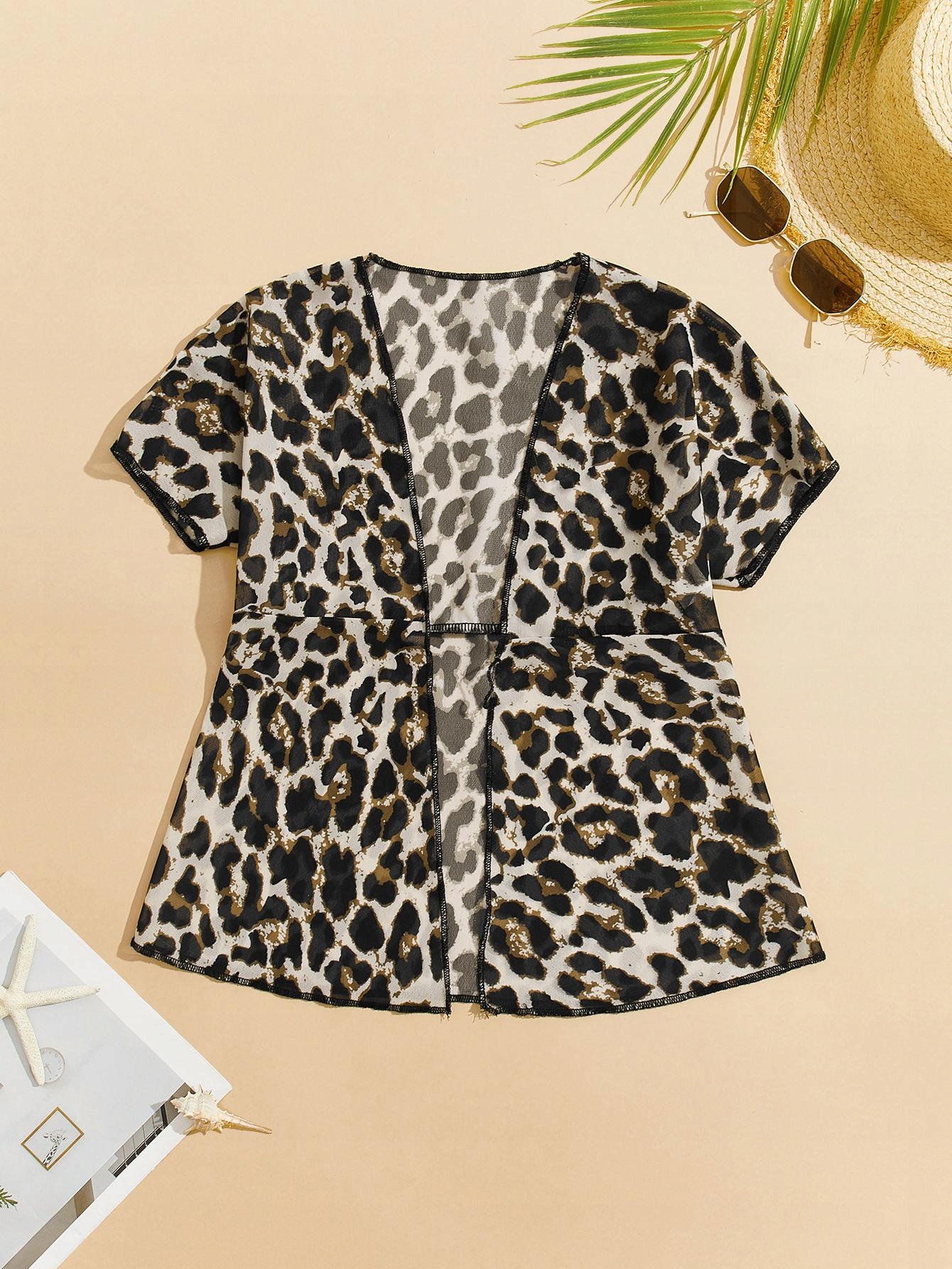 bluzka leopard print 