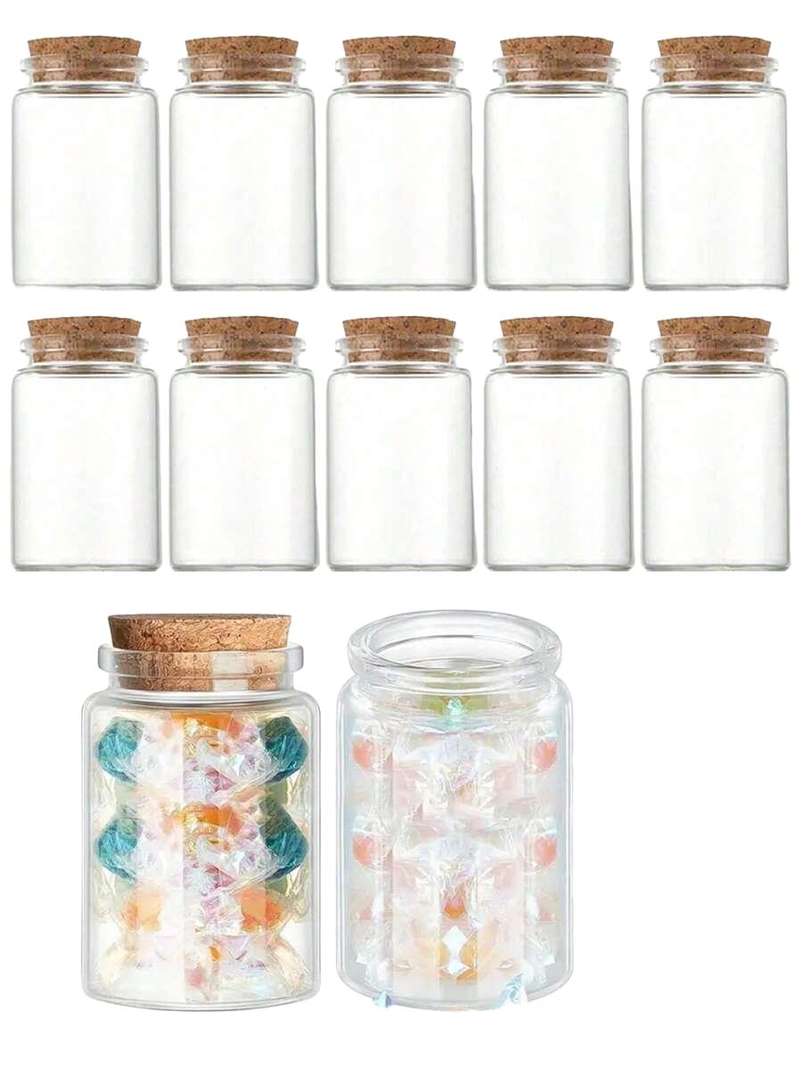SZKLANA BUTELKA Z KORKIEM 24-pack