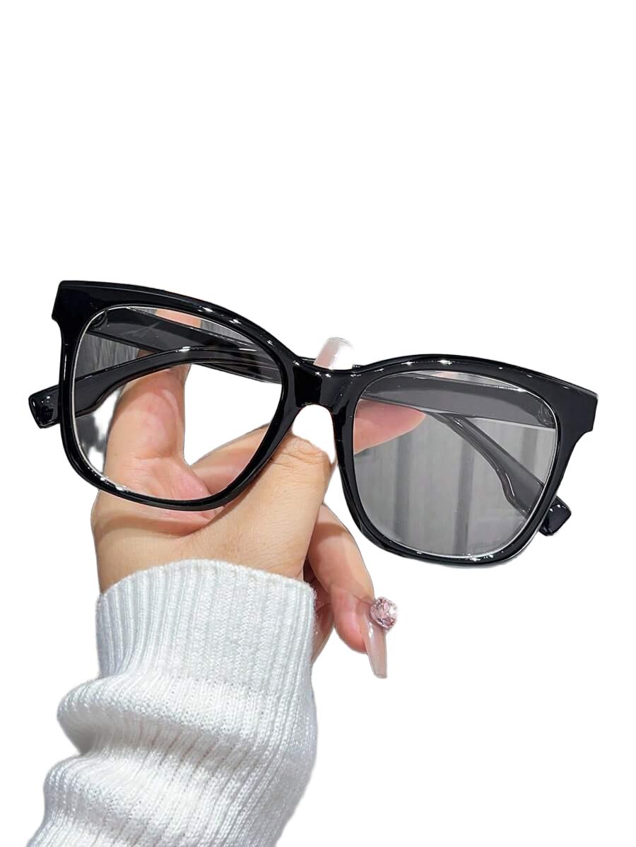 czarne okulary zerówki