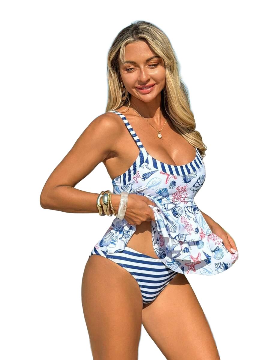 TANKINI DWUCZĘŚCIOWE DAMSKIE