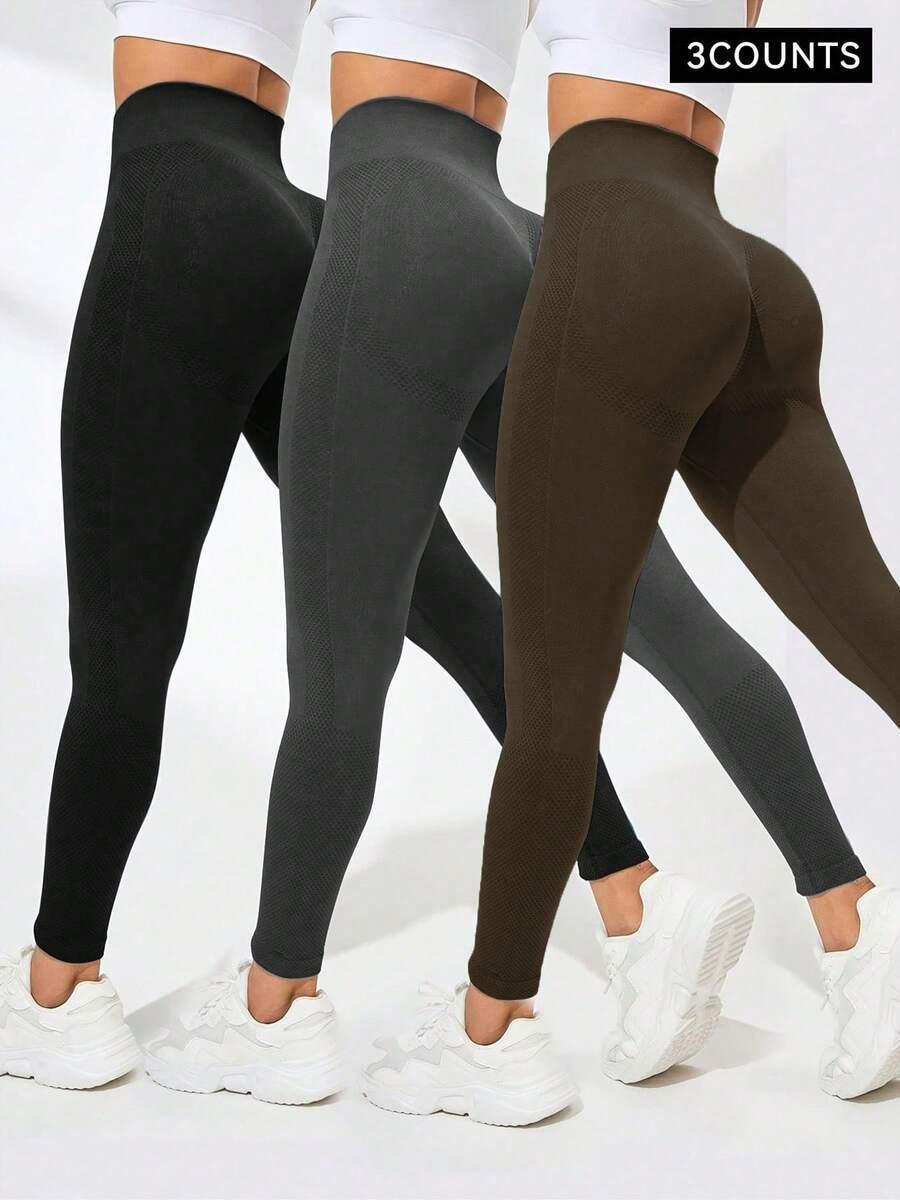 LEGGINSY SPORTOWE 3-PACK