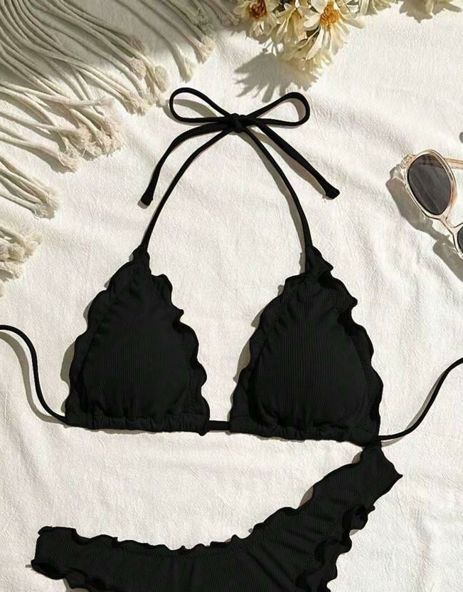 czarna góra od bikini 
