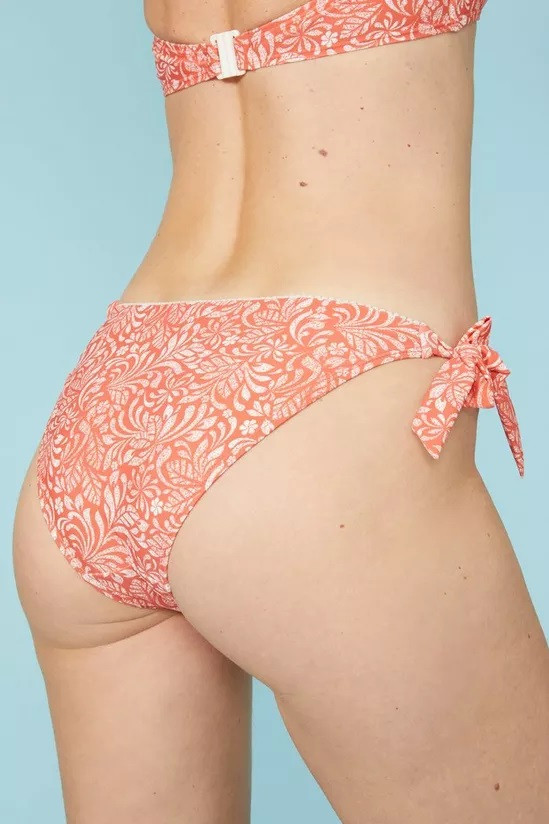 WIĄZANE MAJTKI BIKINI WZÓ PAISLEY