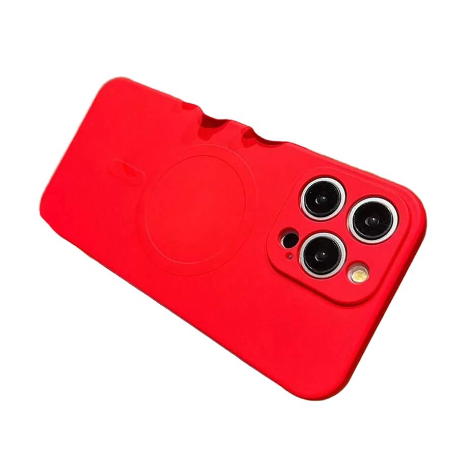 czerwone etui na telefon iPhone 16 Pro