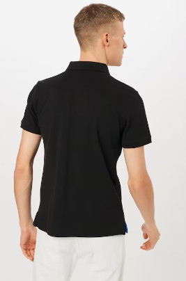 CZARNA KOSZULKA POLO