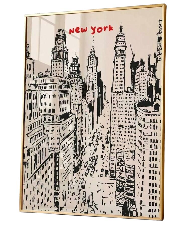 plakat new york 