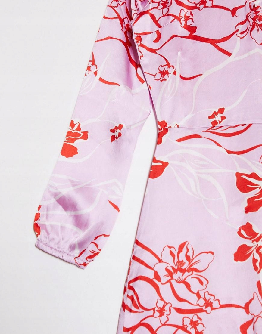 MIDI SUKIENKA V-NECK