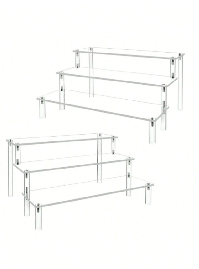 BEZBARWNY 3-PIĘRTOWY ORGANIZER 
