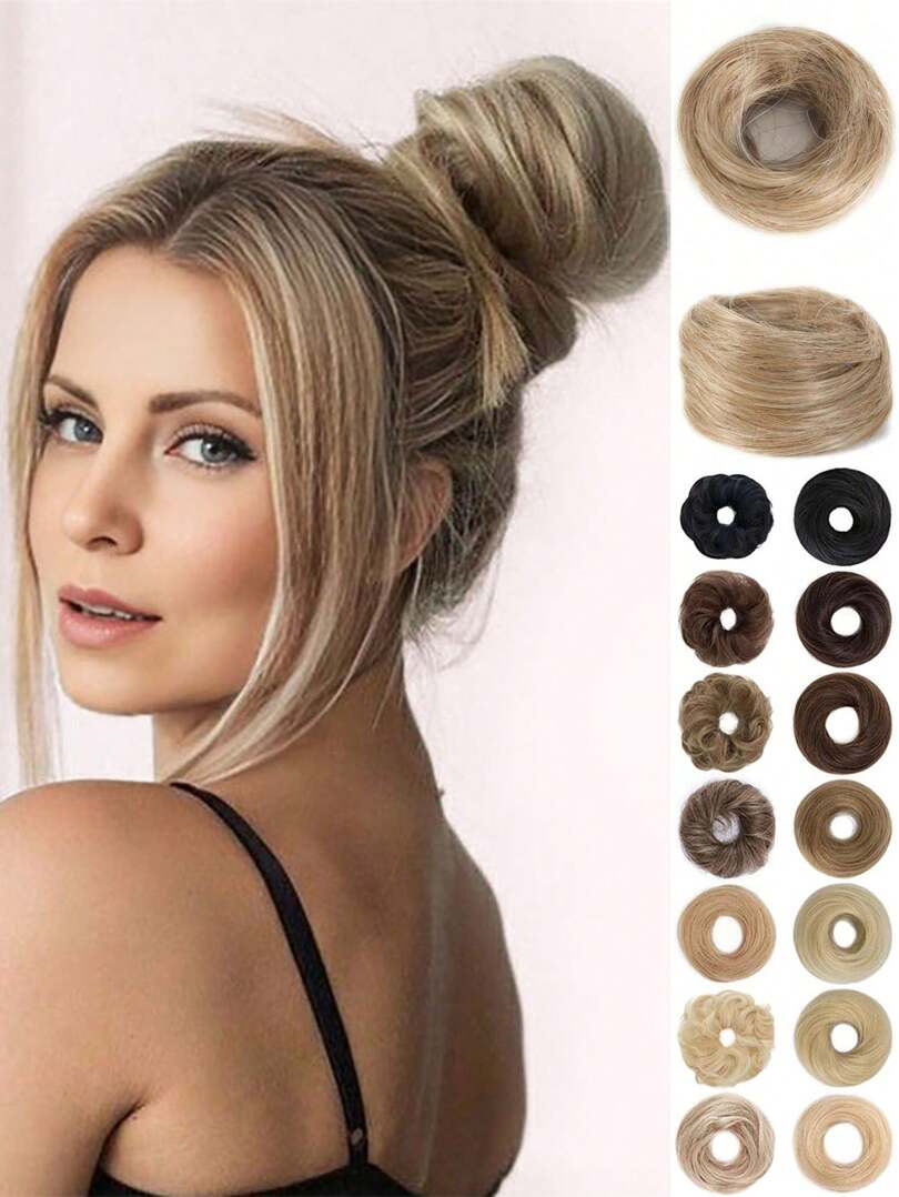 DOCZEPIANE BLOND WŁOSY KOK
