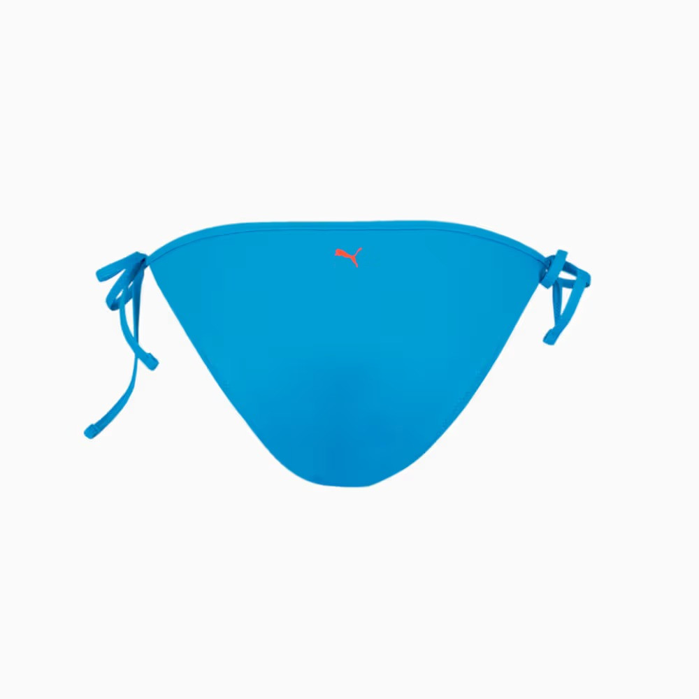 NIEBIESKI DÓŁ OD BIKINI WIĄZANIE LOGO 907691-12
